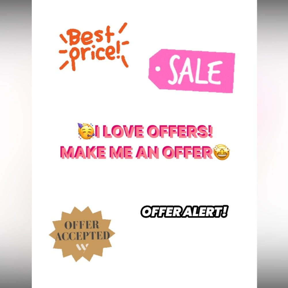 SEND ME AN OFFER 😎